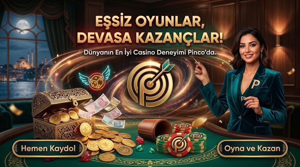 Pinco mobil oynama ve canlı masa